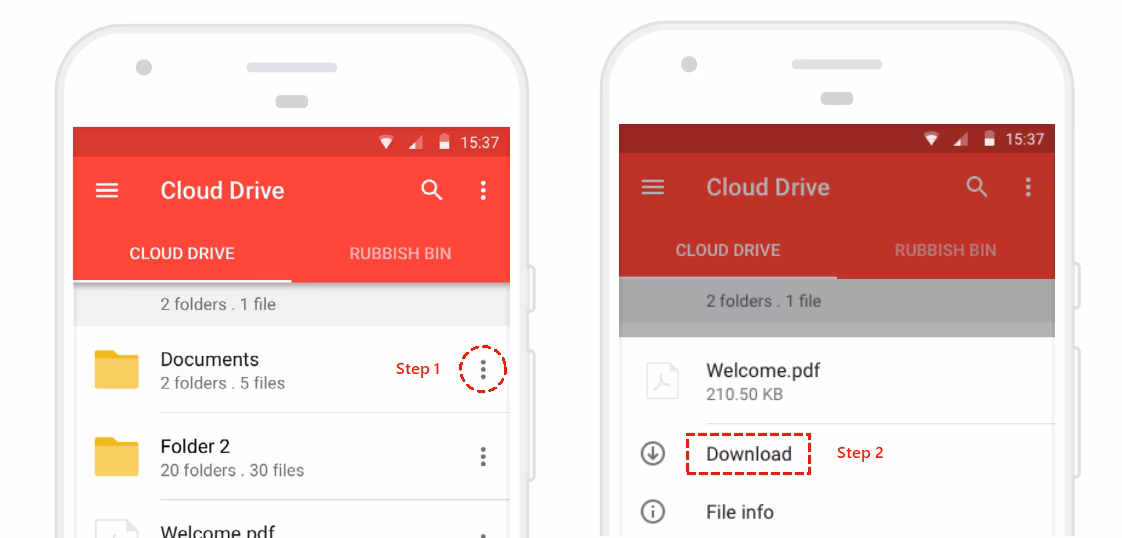 How do I use the Mega app?