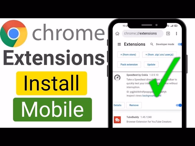 Does Chrome mobile support extensions?