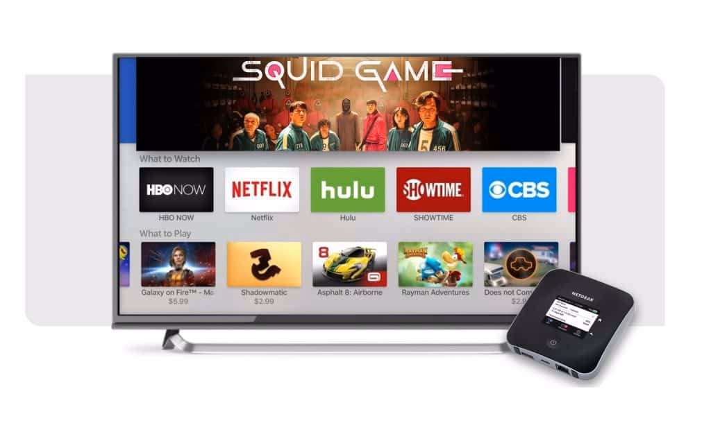 What is mobile streaming using a hotspot?