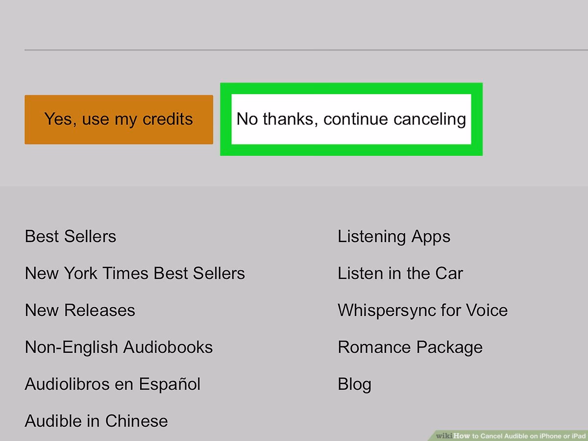 Can I cancel audible if I'm on a free trial?