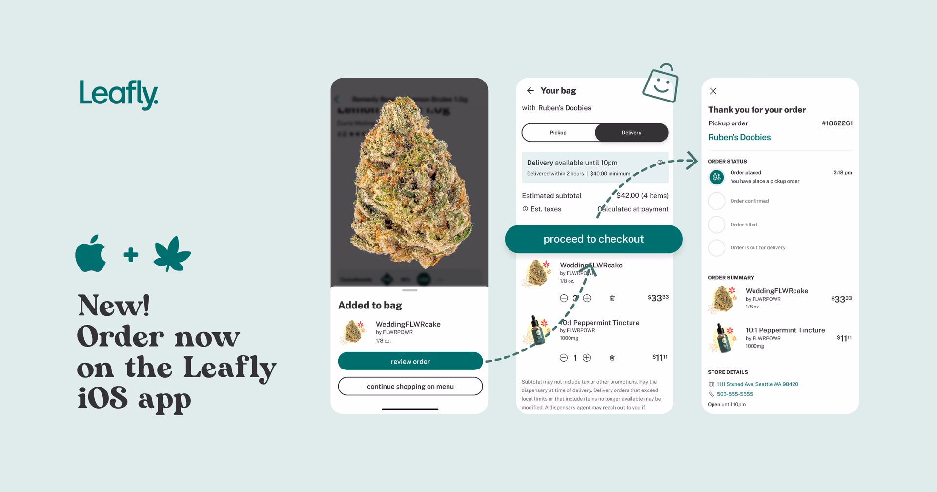 What is Leafly weed app?