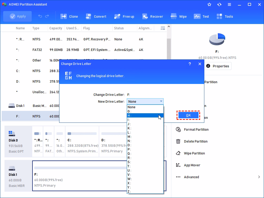 Where can I find help if I'm missing a drive letter?