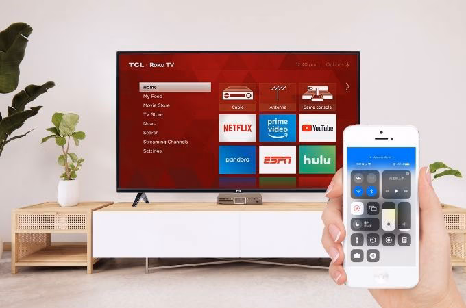 How do I cast to a Tcl Google TV?