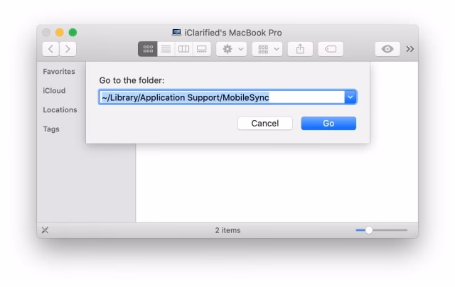 How to store iPhone backups on a Mac with limited storage?