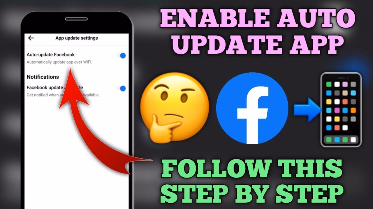 How do I check if my Facebook app is updated?
