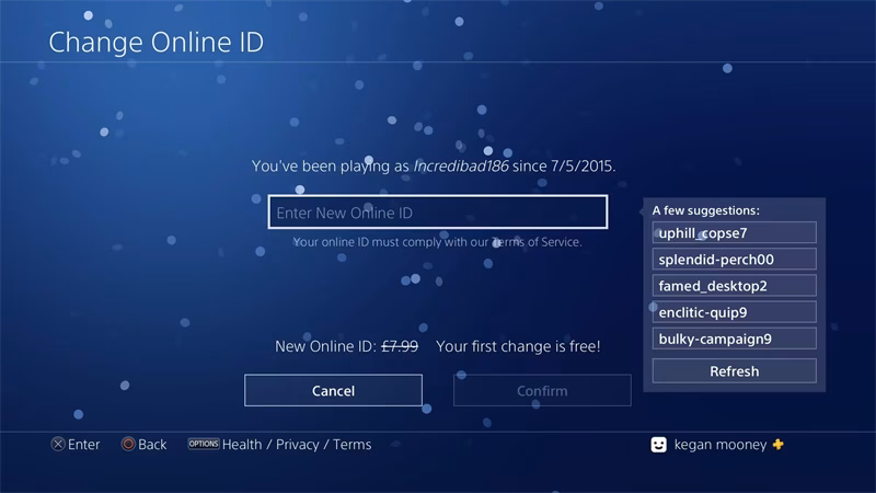How do I Change my Fortnite username?