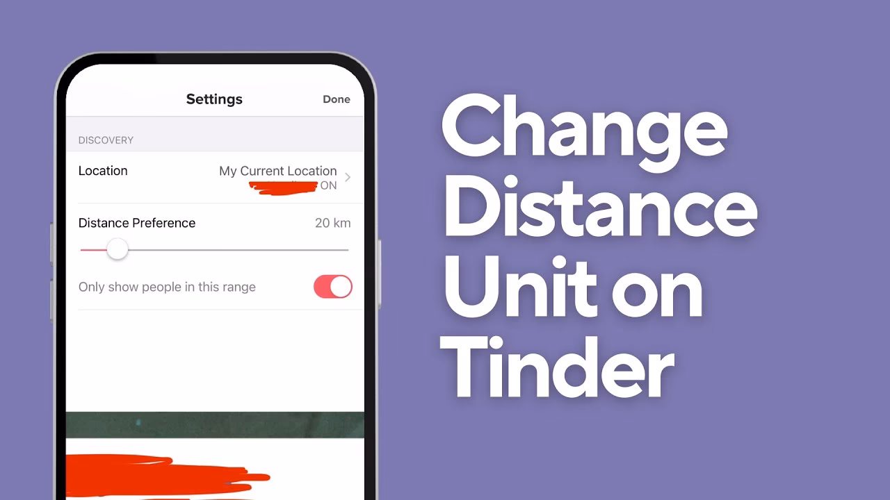 How do I set a distance on Tinder?