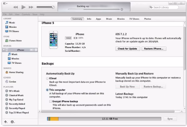 Where are iPhone backups stored on Windows 10?