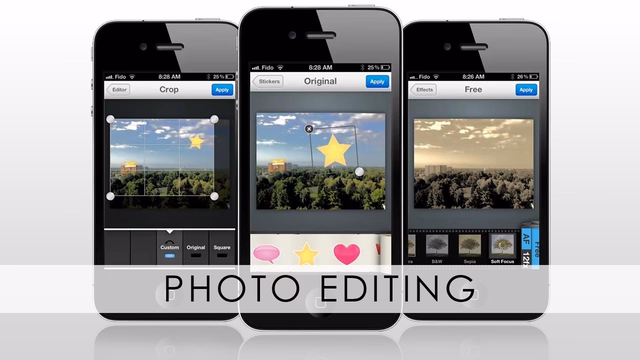 How to change the background of a picture on iPhone?