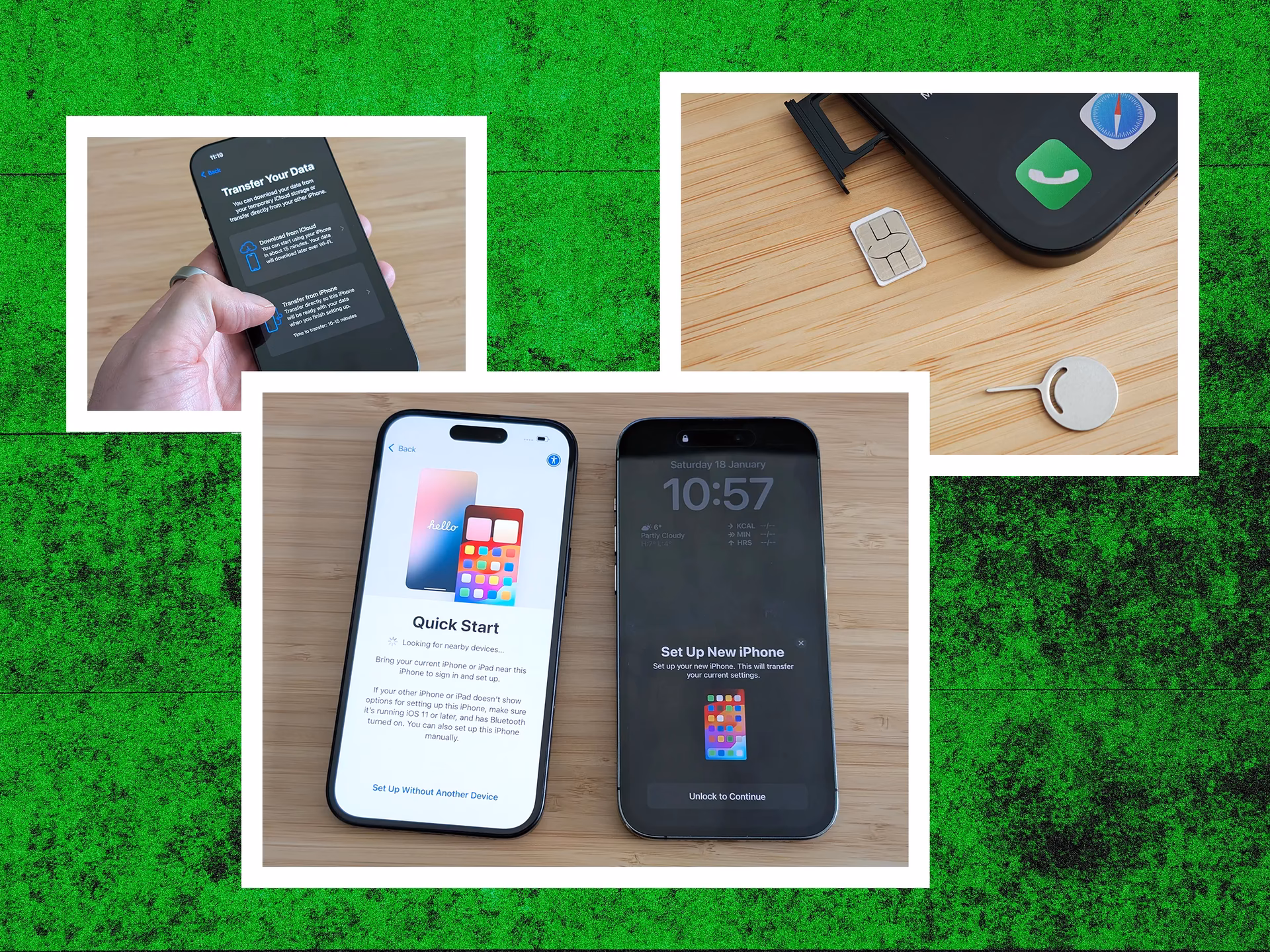 How do I move to a new iPhone?