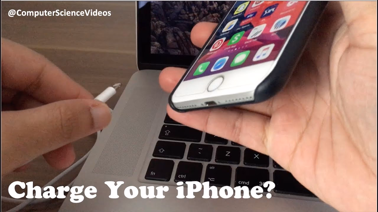 Can I Charge my iPhone with my laptop?