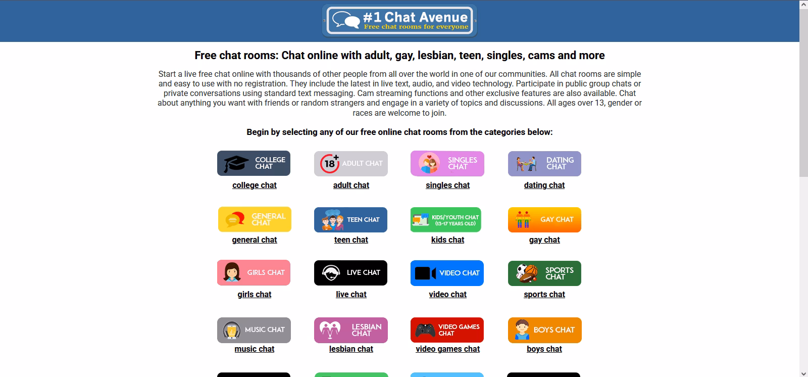 What is Chat Avenue?