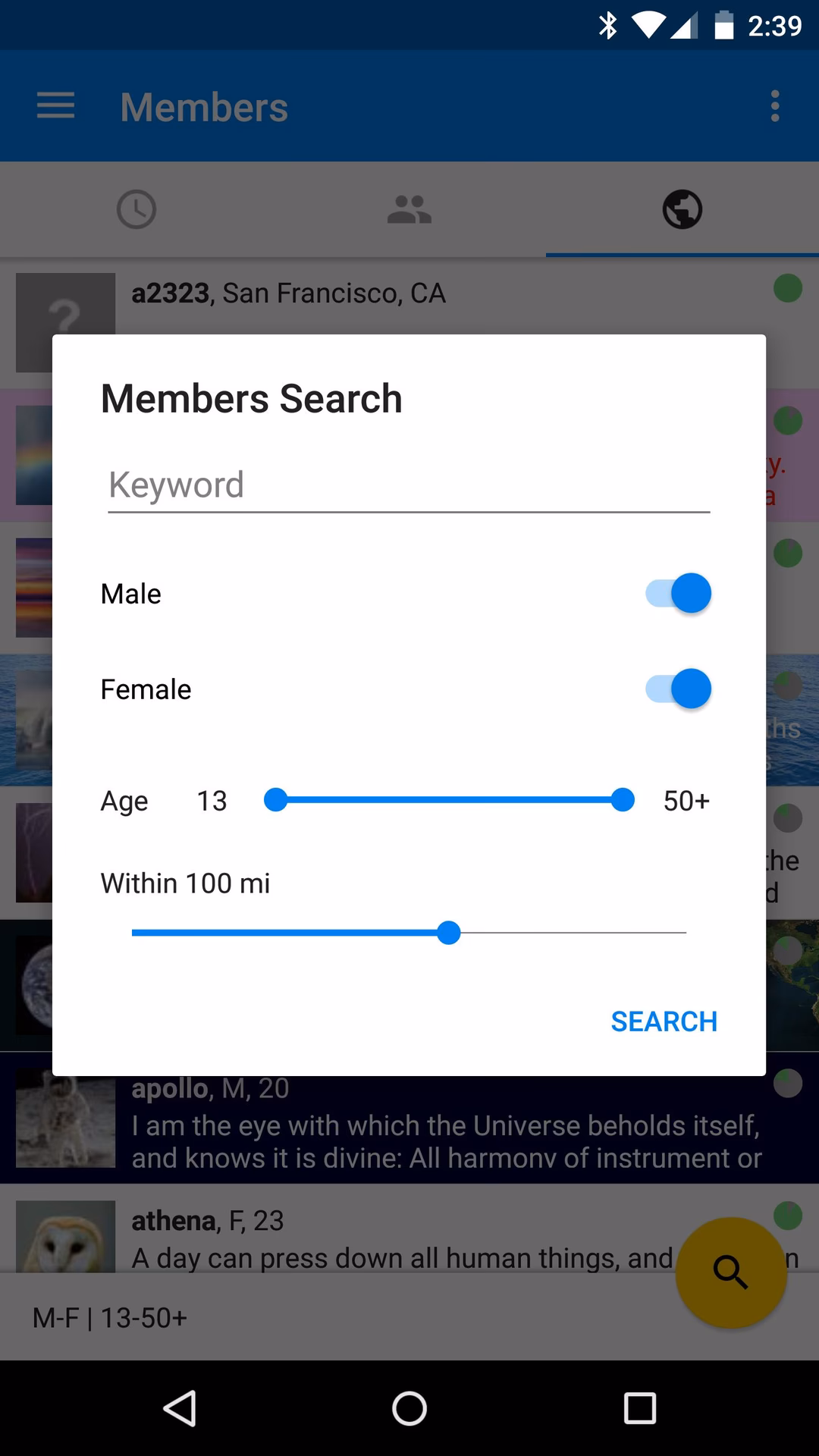 What is chatango app?