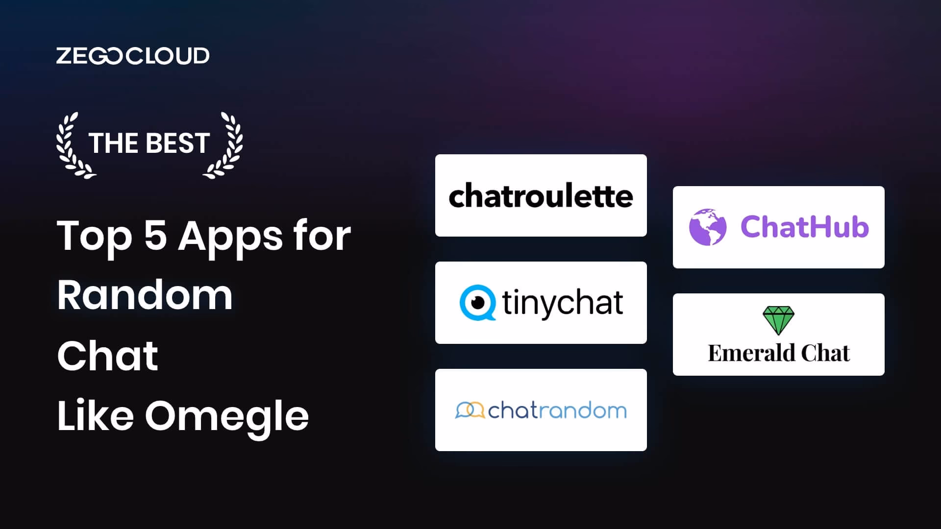 What makes ometv different from Omegle-like video chat?