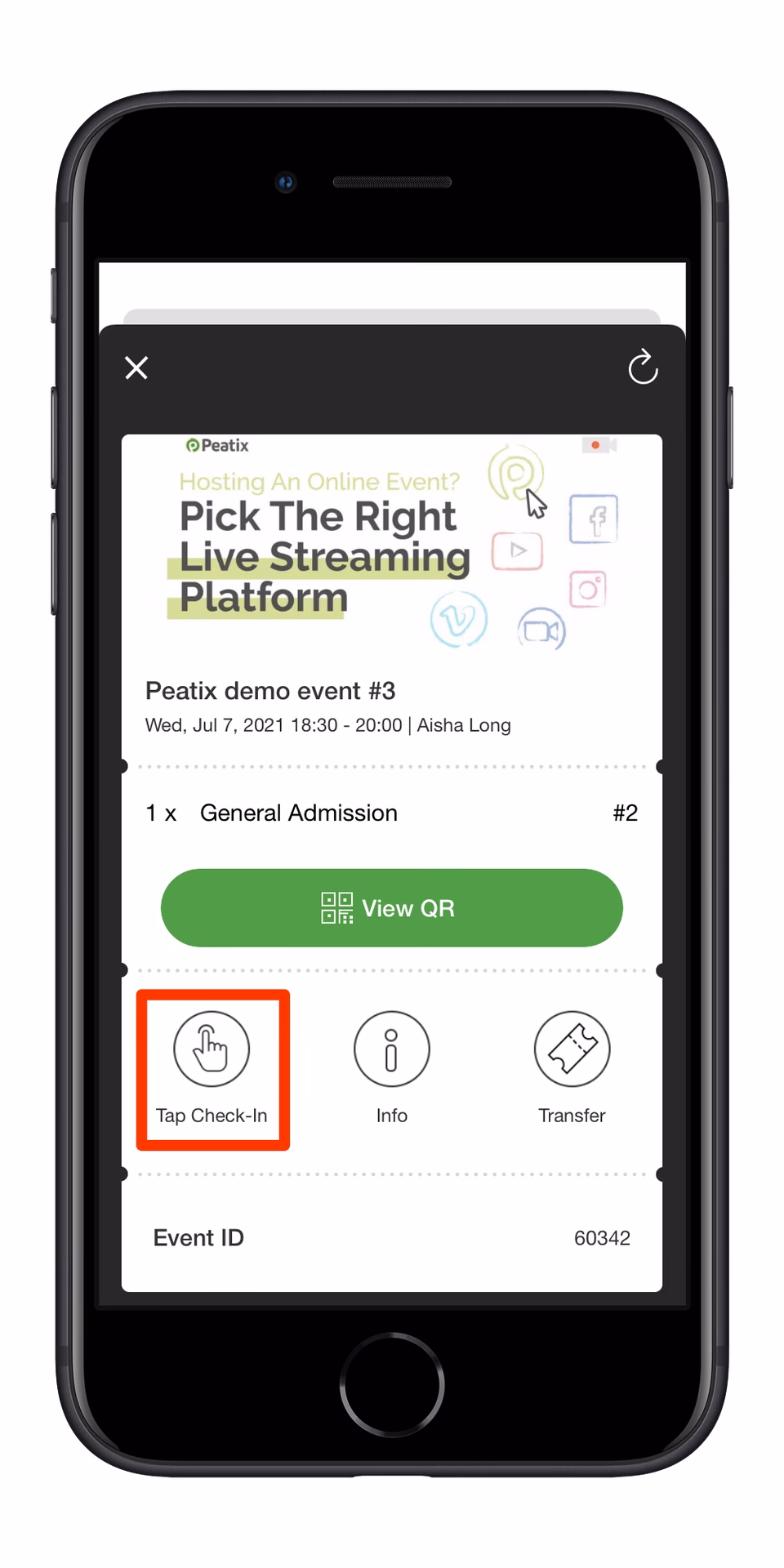 Does eventon tickets addon support encrypted ticket numbers?