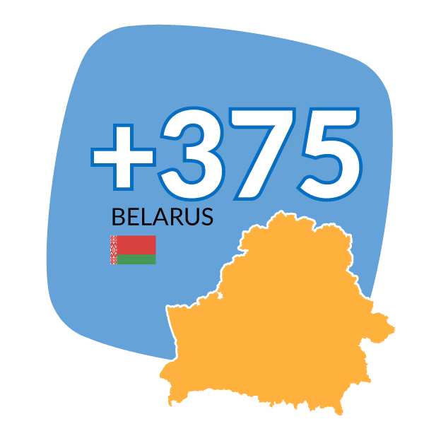What is the National Numbering Plan for country code +375 (Belarus)?