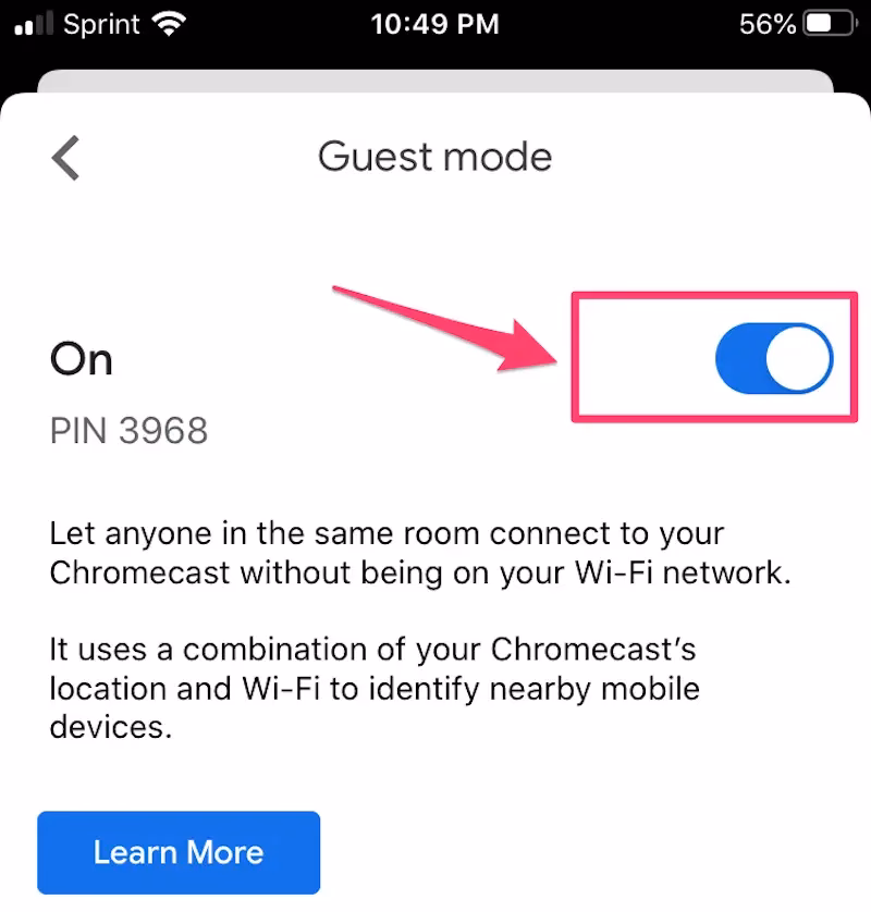 How does a Chromecast work without Wi-Fi?