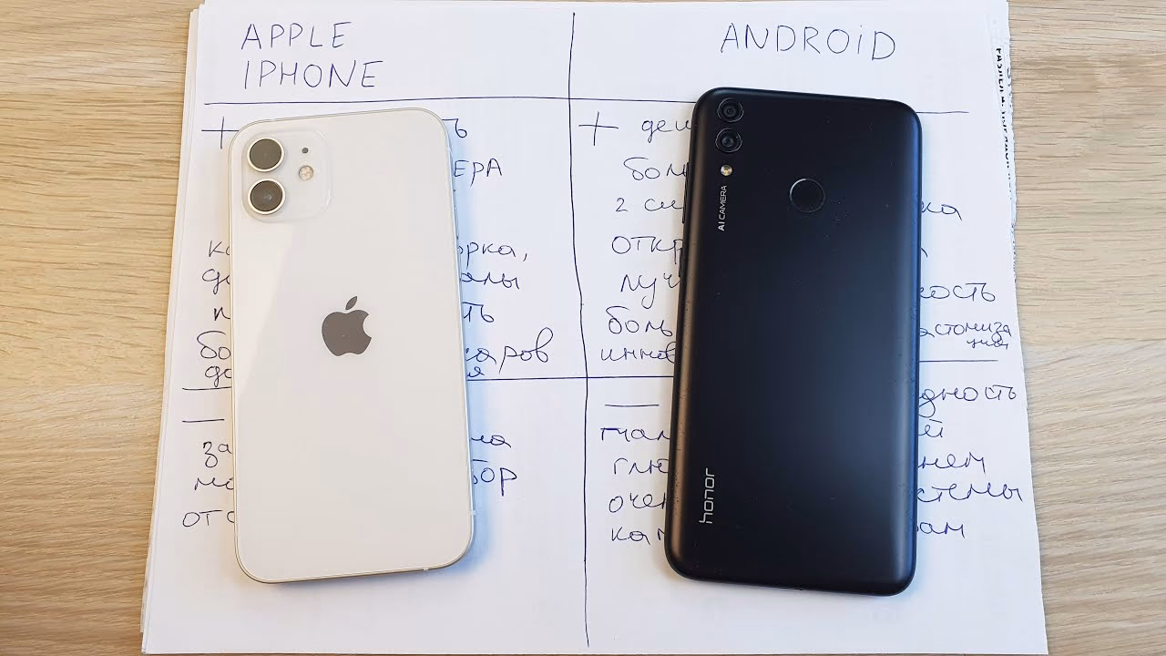 Что лучше айфон или андроид?