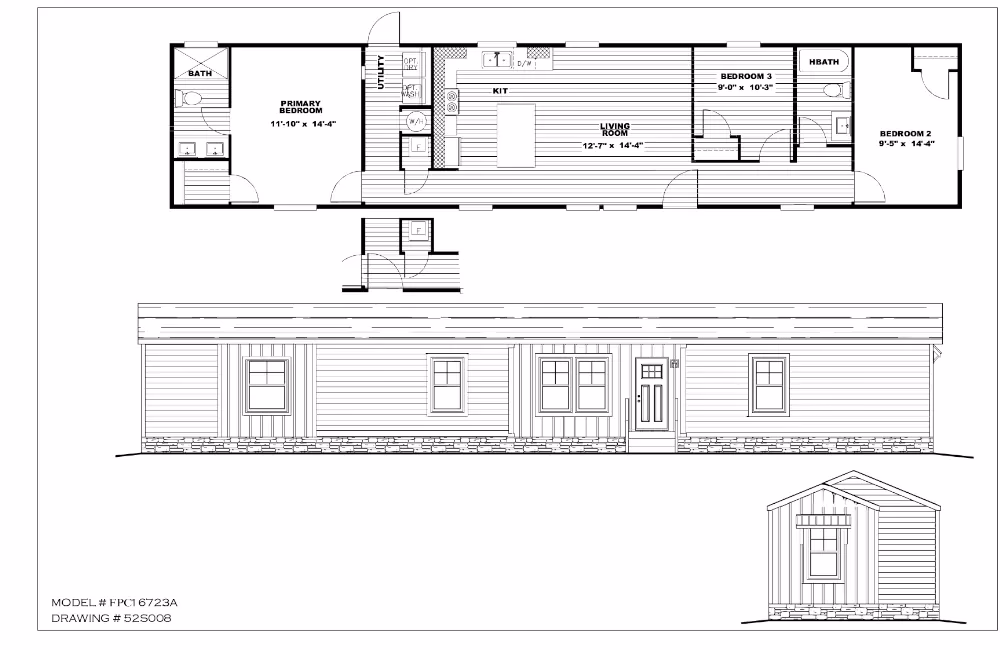 Does Clayton Homes E-built change floor plans?