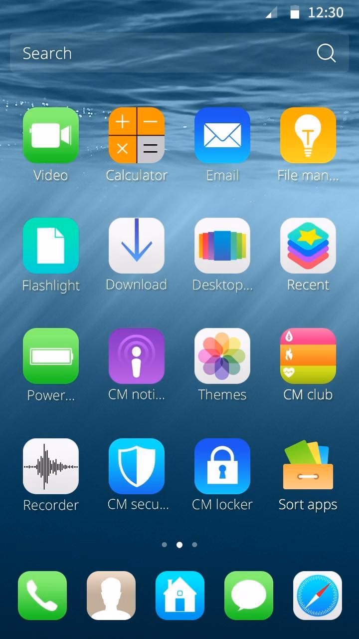 What is cm launcher 3D?