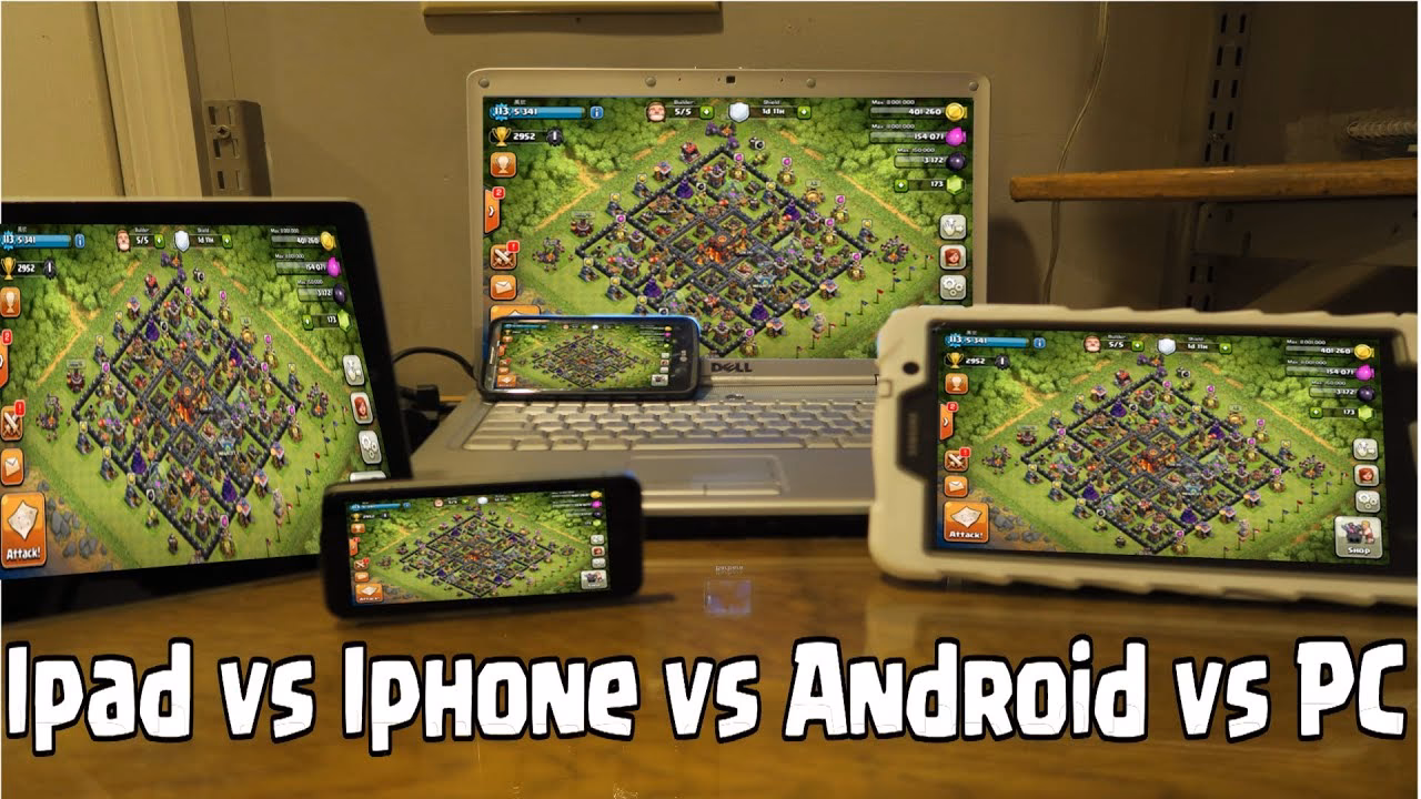 How do I transfer my village from iOS to Android?