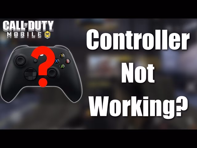 How to fix Cod controller not working?