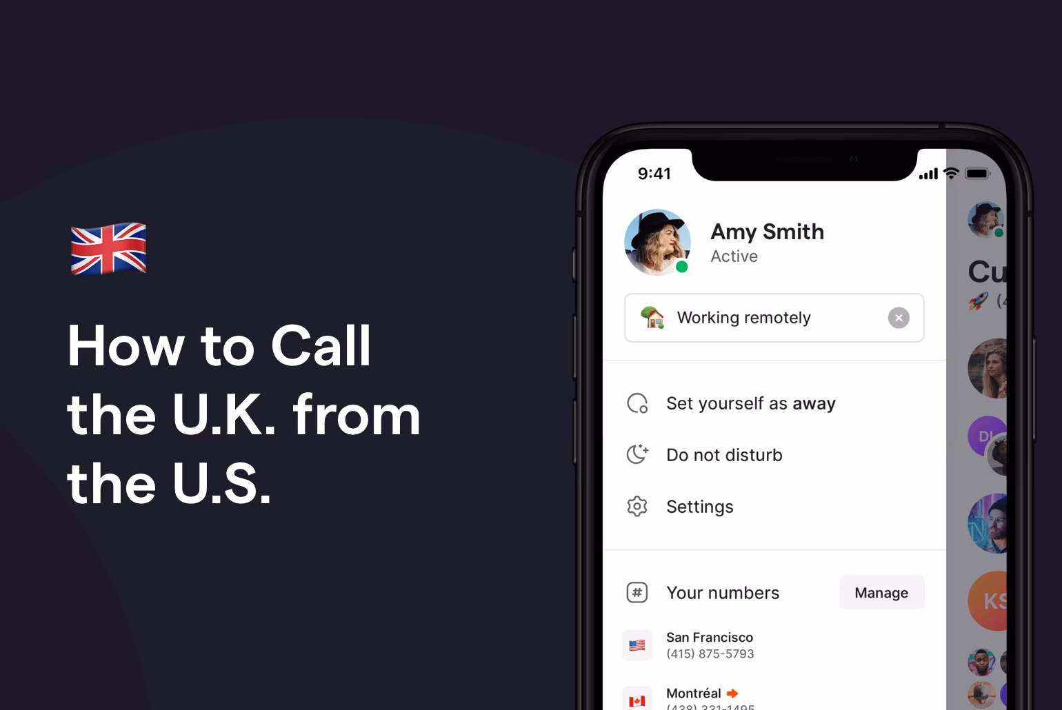 How do you call a UK phone number?