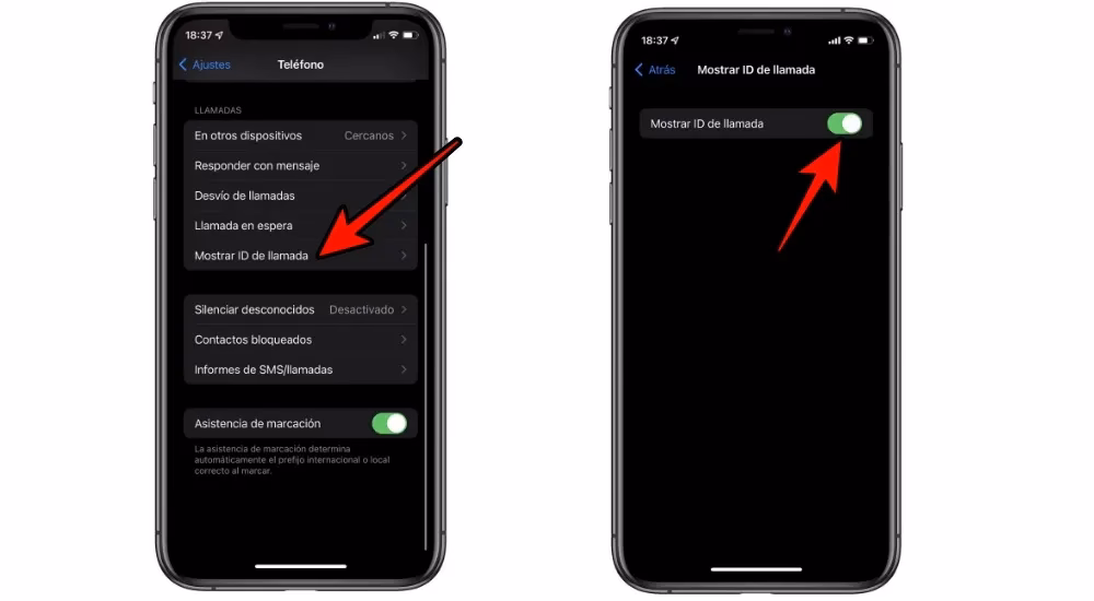 ¿Cómo ocultar un número de contacto en iPhone?