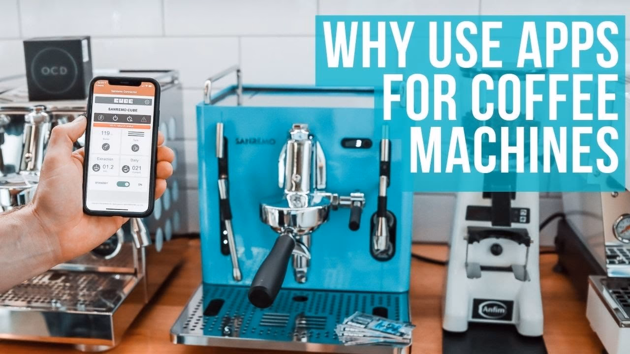 How does a smart coffee machine work?