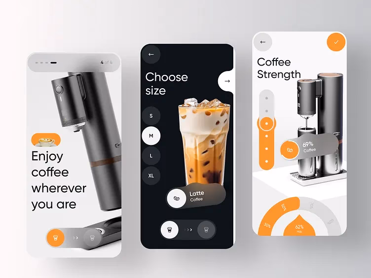 How does a smart coffee machine work?
