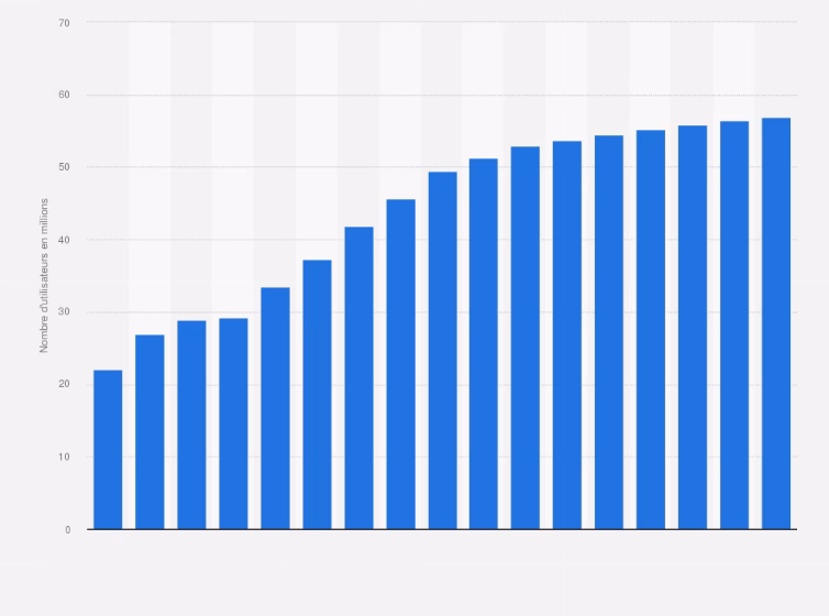 Combien de téléphones mobiles ont été vendus en France en 2010 ?