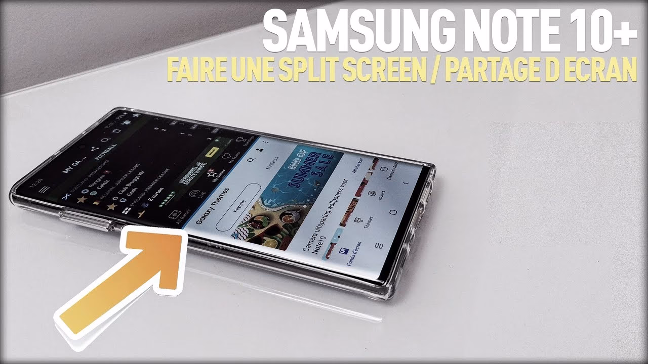 Comment avoir 2 applications sur un même écran Samsung ?