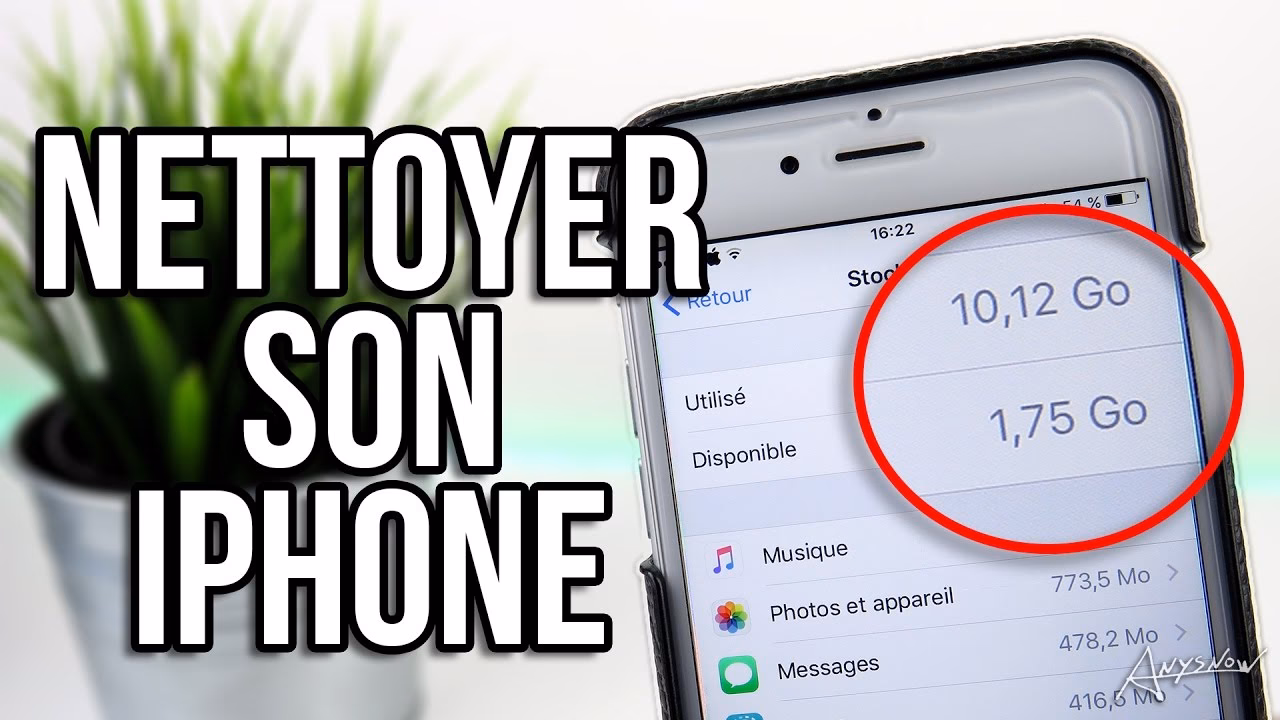 Comment libérer de l'espace sur iPhone ?