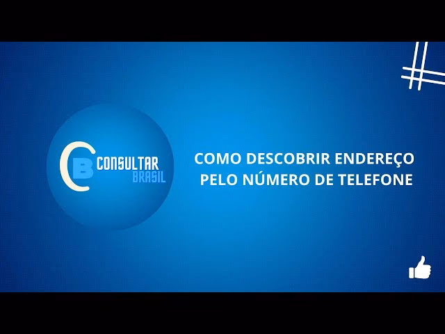 Como descobrir um endereço?