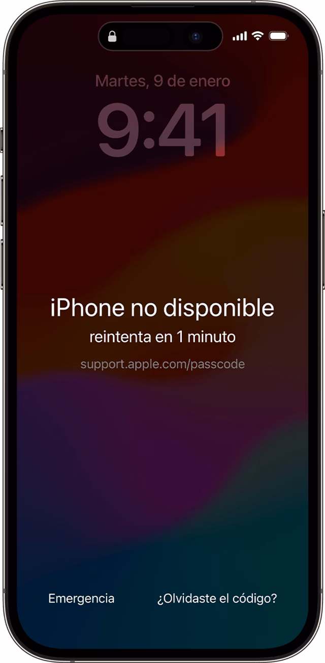 ¿Cómo volver a usar el iPhone sin el pin de desbloqueo?