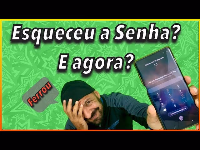 Como desbloquear um dispositivo Android com o cadeado Galaxy da Samsung?