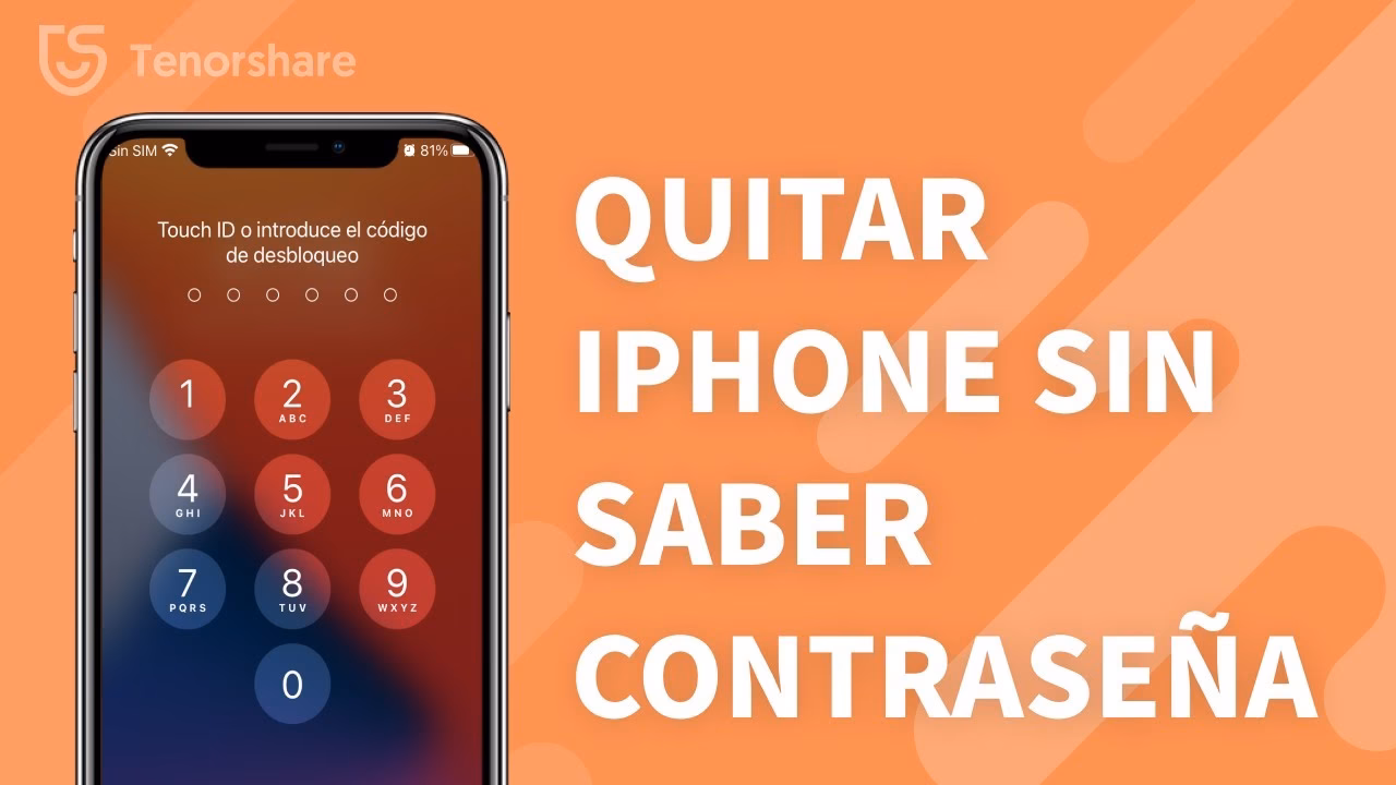 ¿Cómo desbloquear un iPhone desactivado?