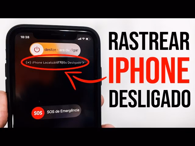 Como localizar o meu iPhone após o desligamento?