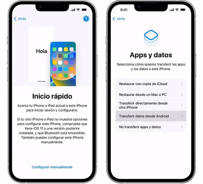 ¿Cómo transferir fotos de Android a iPhone?