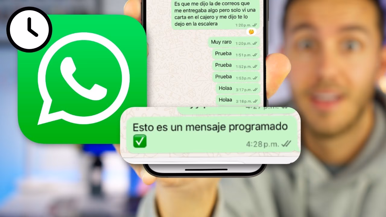 ¿Cómo programar un mensaje en WhatsApp en iPhone?