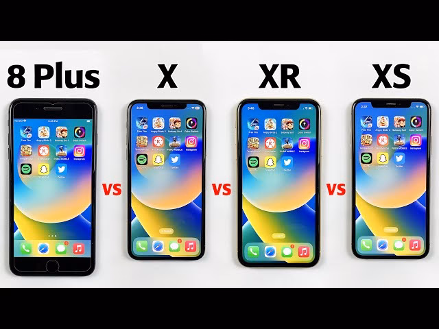 What is the difference between iPhone XS and XR?