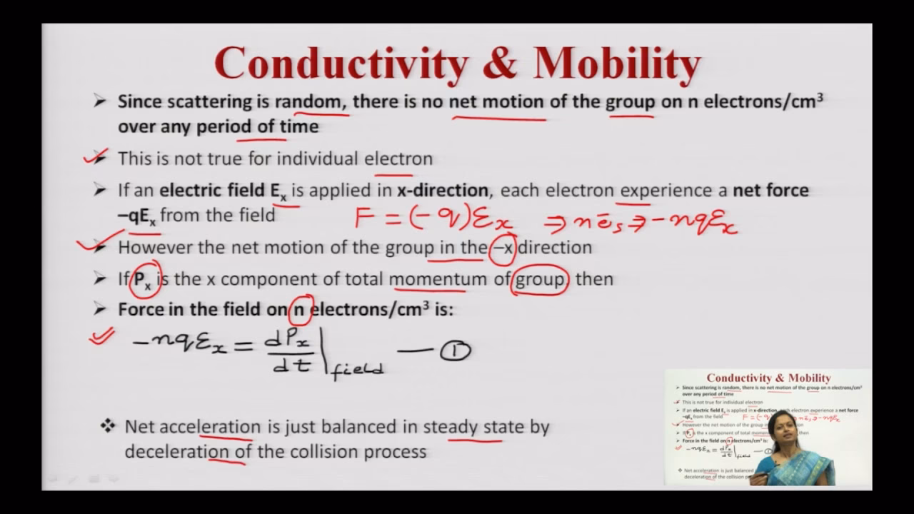 Why is mobility important in semiconductors?