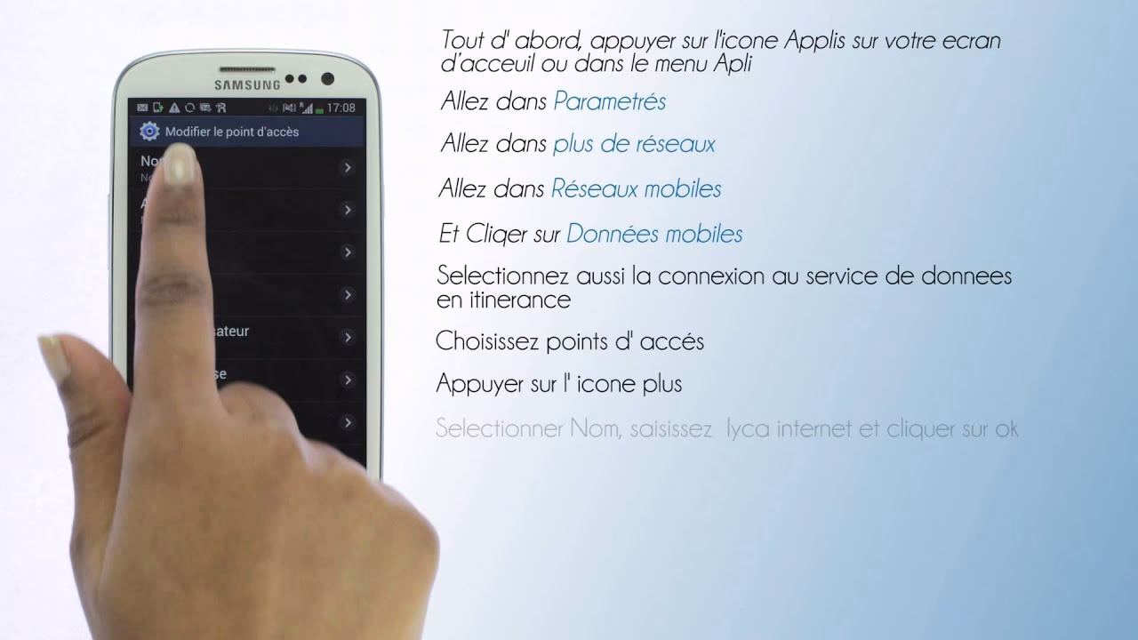 Comment réactiver les données mobiles Lycamobile ?