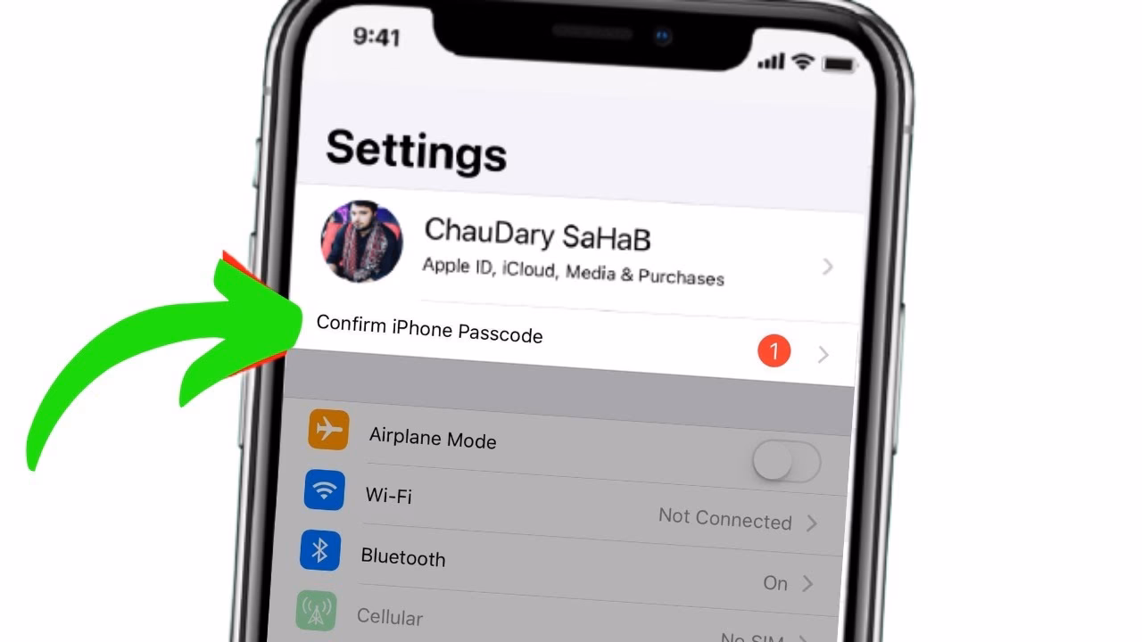 Should I confirm my iPhone passcode If I don't change it?