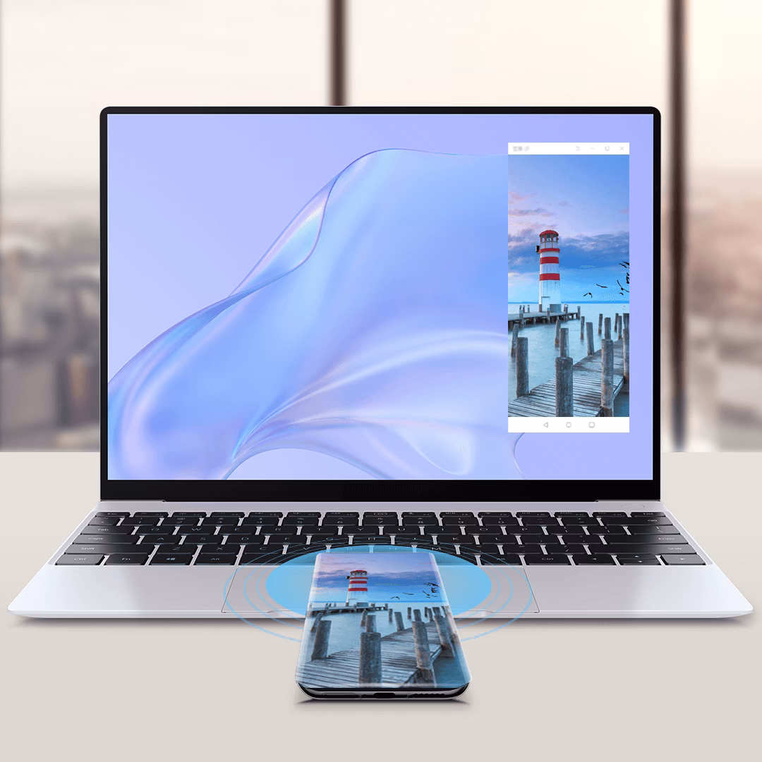 How to connect a Huawei phone to a PC without a USB cable?