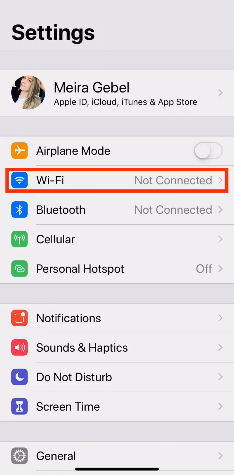 How do I connect my iPhone to the Internet If WiFi is not available?