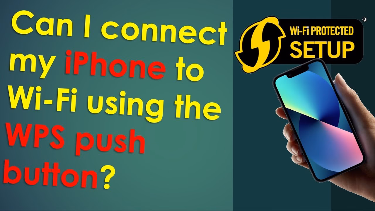 How do I connect my iPhone to a Wi-Fi network?