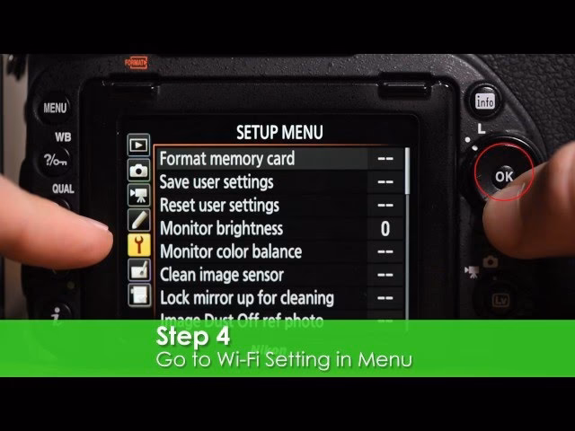 How do I enable IR on a Nikon D750?