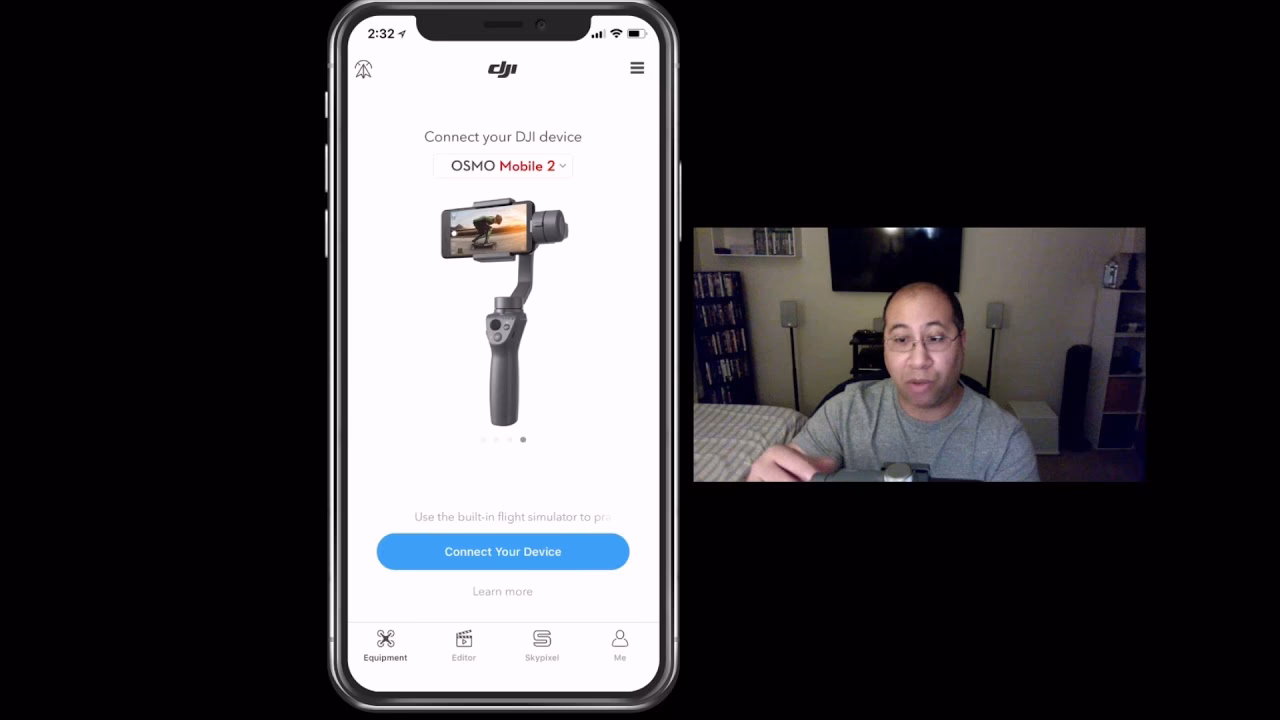 What should be enabled on your iPhone before connecting to Osmo?