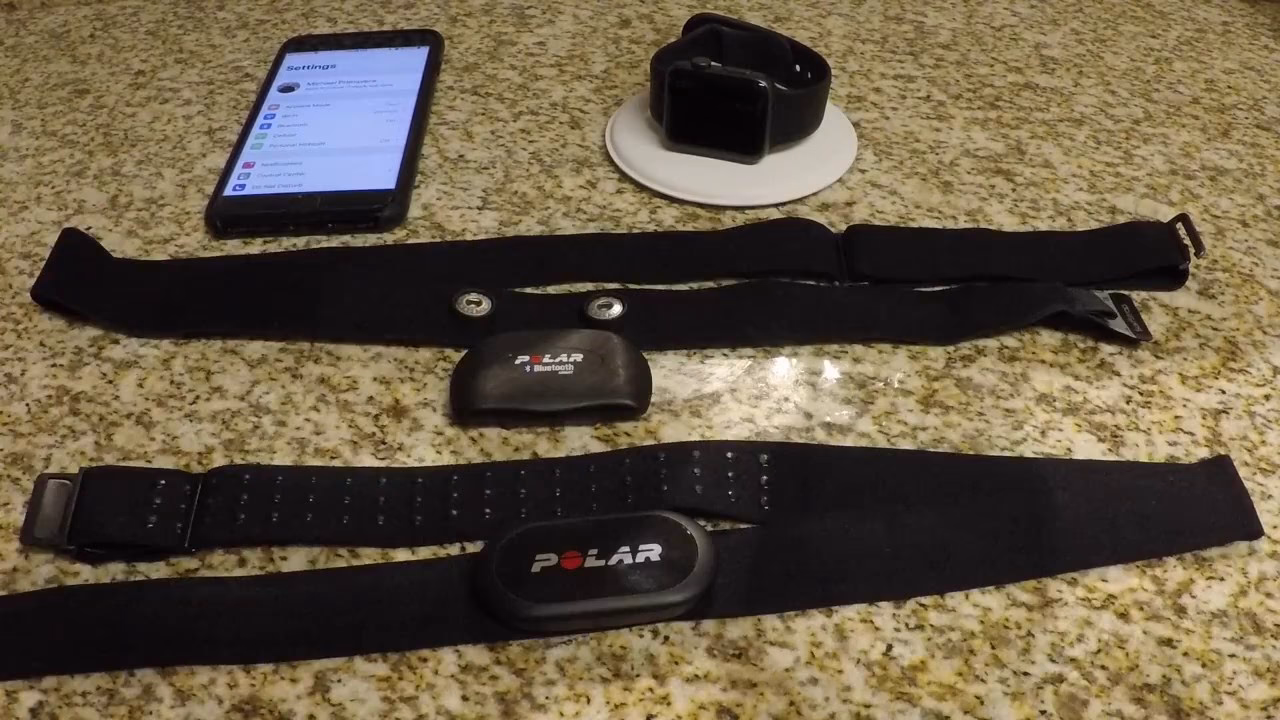 How do I pair the h9/h10 heart rate sensor with my Polar device?